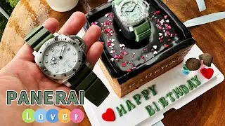PANERAI Birthday Cake #happybirthday #cake #cakedecorating #panerai #沛纳海 #pam1226