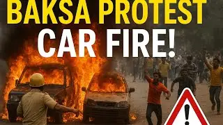 🔥Baksa Protest Gone Wild 😱 | Cars on Fire 🚨 Chaos on the Streets | baksa | #zubeengarg#assam #new