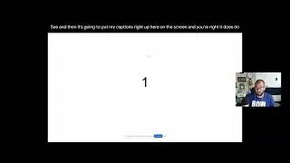 Closed Captioning in Google Slides