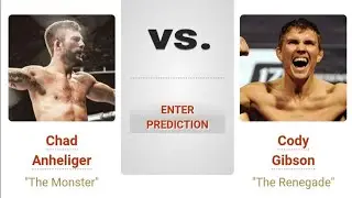 Chad Anheliger VS Cody Gibson | UFC Fight Night Preview & Picks | Pinoy Silent Picks