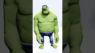 Hulk Sneeze. #3dgames #animation #iclone8 #hulkanimation #hulk #sneeze