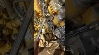 Diesel engine air problem #short #catengine #mechanic #mechancial #youtubeshorts