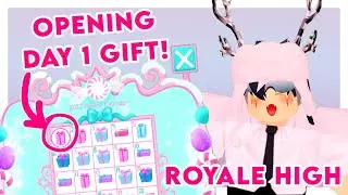 Royale High - Opening Day 1 Advent Calendar Item!  Christmas Update 2022!