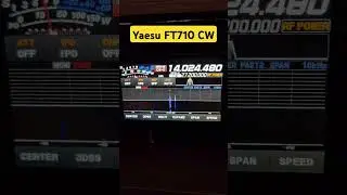 Yaesu FT710 CW 20m band