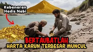 KIAMAT DIMULAI DARI SURIAH‼️Sungai Eufrat Mengering Harta Karun Terbesar Ditemukan