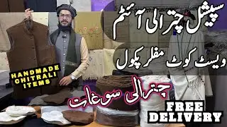 Handmade Pure Wool Vastcoat Pakol Mufflers Fife Men Made In Pakistan Pure Wool Products Swati Wool