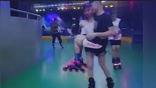 посмотрите, как она катается😮 | #liftaguychallenge #girlpower #mamasboy #liftcarrychallenge #landc