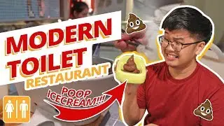 Modern Toilet Restaurant Experience in Taipei, Taiwan