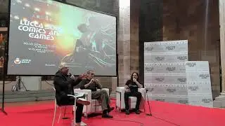 Manuel Agnelli - intervista Lucca Comics Gipi - 02/11/19