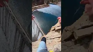 Nothing scares him anymore  🫣 Shot on DJI Osmo Action 5 Pro 🎬 @sendybenji #cliffjumper