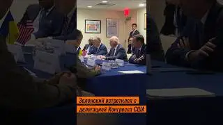 Зеленский встретился с двухпартийной делегацией Конгресса США