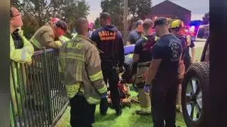Victim recovering after high-water rescue along White Rock Creek