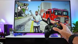 Тестирование GTA 5 на XBOX 360 - Тест игрового процесса, графика, впечатления |Часть 4|