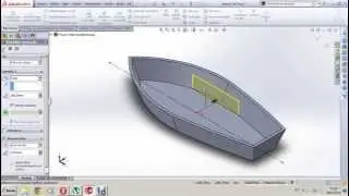 Desenhando em 3D - Canoa_parte.1 (Solidworks 2013)