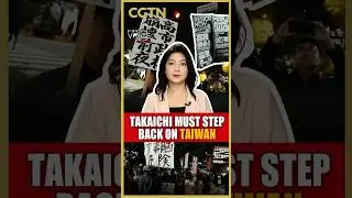 Takaichi must step back on Taiwan