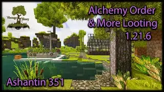 Vintage Story 1.21 Gameplay E351 Alchemy Order, More Calix & Nestor Loot  & Roofing #vintagestory