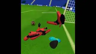 Soccer game in vr