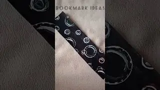 bubble bookmark ideas🖤.     #shorts #bookmark #bookmarktutorial