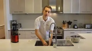 Очистка сока и смешивания &mdash; соковыжималка Hurom HH Elite Slow Juicer