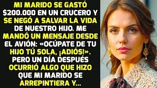 Mi Marido Le Compró En Secreto A Su Amante Una Casa De $800.000 A Mi Costa, Pero... HISTORIAS VIDA