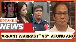 ARREST WARRANT PARA KAY ATONG ANG SINERVE SA KANYANG BAHAY GINAMITAN PA NG HAGDANAN? -RMGnews TV