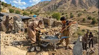 Nomads and the art of building with mountain stones; watch and learn for free