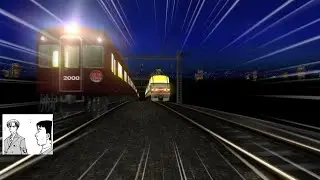 電車でＤ RisingStage 名鉄名古屋本線 名鉄1000系vs阪急2000系