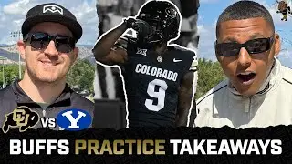 Coach Prime & Colorado Football Which WRs Will STANDOUT vs BYU & More | Practice Takeaways