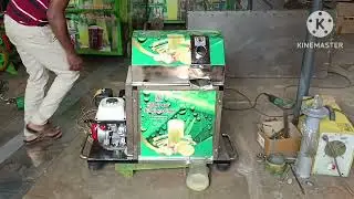 Honda Engine Sugarcane juice machine=9445278623