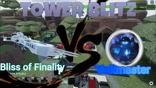 Bliss of Finality vs Voltmaster [Tower Biltz]{Roblox}