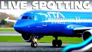 🔴Live Aviation at MANCHESTER AIRPORT - Spotting & Chat