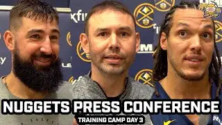 Aaron Gordon & Nuggets on Winning Culture, Training Camp Day 3 & More