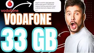 VODAFONE BEDAVA 33 GB İNTERNET 2026 ✅ 2 Kampanya 