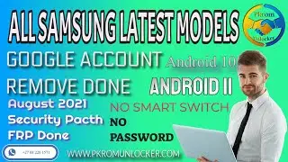 All Samsung FRP BYPASS GOOGLE ACCOUNT REMOVE 2021