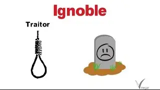 Ignoble - meaning in English and Hindi with usage