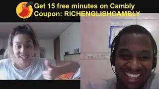 English Conversation Class on Cambly with a teacher who likes Brazil