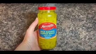 Mezzetta Mild Banana Pepper Rings | Great For Salads & Snack #foodreview #honestreview #reviews