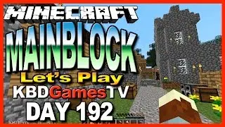 Minecraft - MainBlock Day 192 - Town Overview