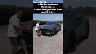 Five Reasons the 2025 Toyota Crown Sedan is a Lexus for $20k Less!