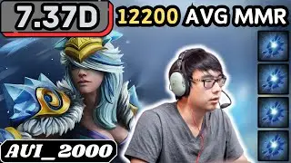 7.37d - Aui_2000 CRYSTAL MAIDEN Hard Support Gameplay 33 ASSISTS - Dota 2 Full Match Gameplay