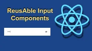 ReusAble component | how to make an reusable input field in react js | make a password input Reactjs