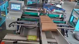 TB600S Automatic Paper Can Labeling Machine with Conveyor
