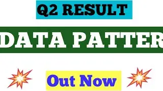 DATA PATTERN Q2 2026 RESULT UPDATE NEWS TODAY. DATA PATTERN SHARE LATEST NEWS TODAY 