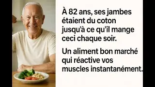 &Agrave; 82 ans, il retrouve ses muscles avec un aliment simple et bon march&eacute; ignor&eacute; de tous les seniors