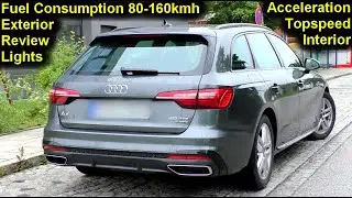 2024 Audi A4 Avant 40 TDI Quattro 204 PS TEST DRIVE | Fuel Consumption & Performance Review