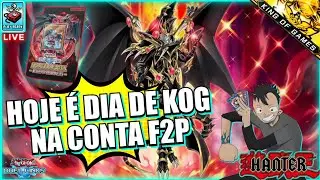 SORTEIO DA CONTA NO FINAL DA LIVE, SE EU PEGAR KOG! - YU-GI-OH DUEL LINKS! | HANTER