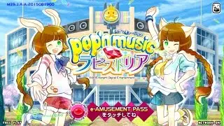 【pop'n music lapistoria】 Title, Demo