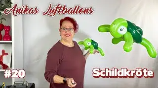 Luftballon-Schildkröte modellieren | Tutorial – Schritt für Schritt zur süßen Ballonfigur 🐢💚🎈