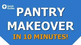 Pantry Organization for Beginners: 10 Minute Hacks Every Home Needs!