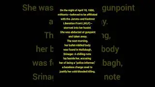 Sarla Bhat Murder Case &ndash; A 35-Year-Old Wound Reopened.